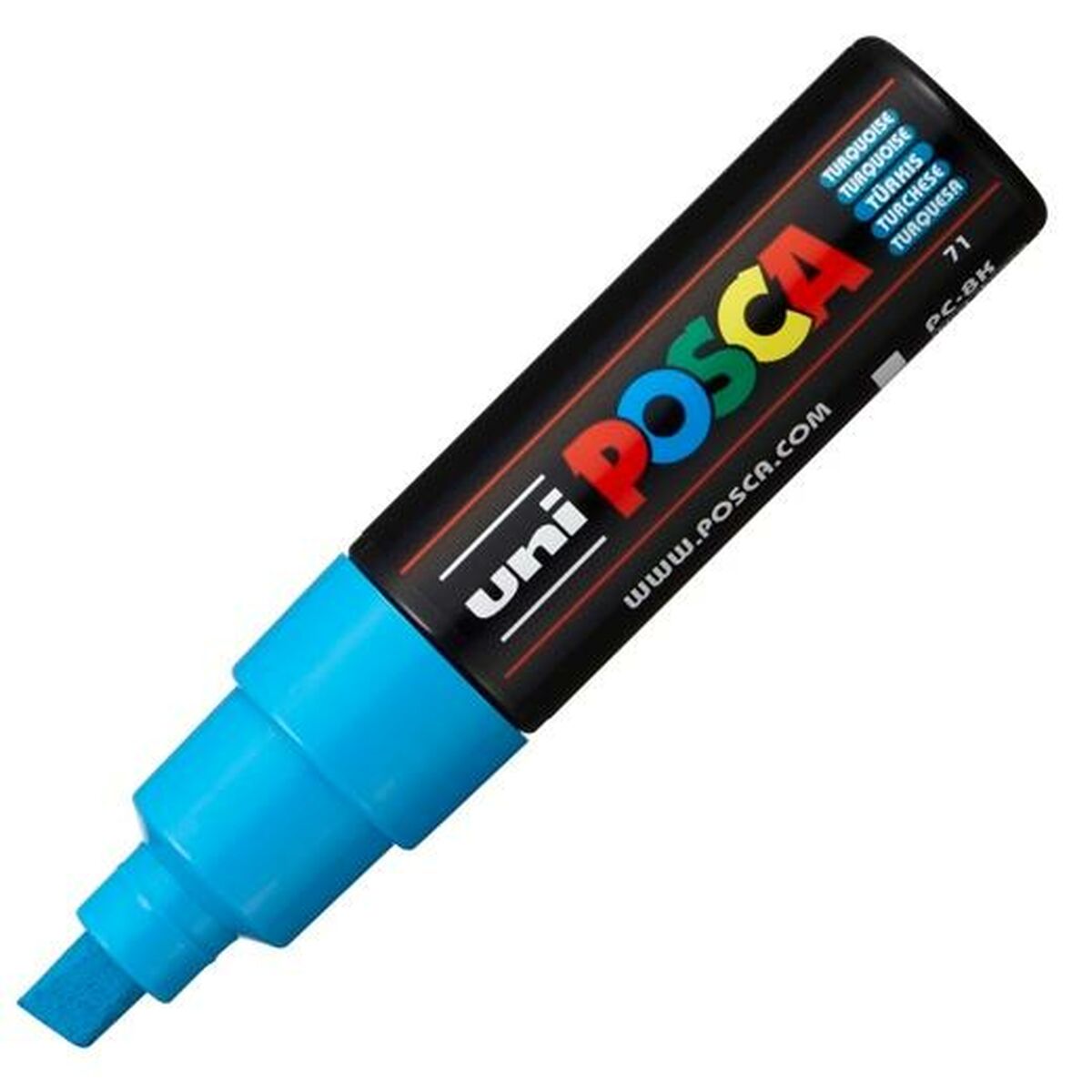 Tusj POSCA PC-8K Turkis (6 enheter)